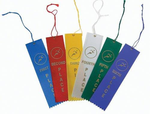8" Track Award Ribbons | PE Equipment & Games | Gear Up Sports