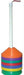 Disc/Half Cone Carrier (72 Multi Colored Cones) | PE Equipment & Games | Gear Up Sports