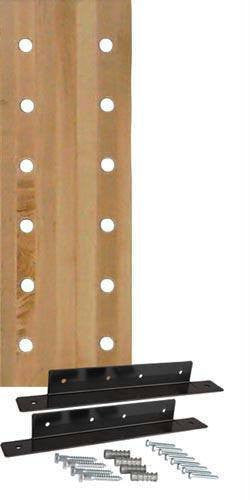 12-Hole Maple Pegboard w/ Mounting Bracket | PE Equipment & Games | Gear Up Sports