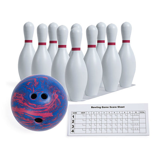 Bowling Set with 15" Pins & 5lb. Hollow Rubber Ball