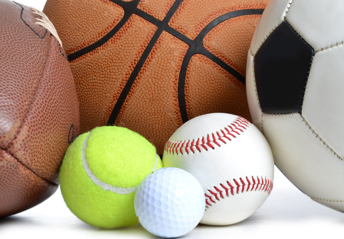 Balls from multiple sports sold at Gear Up Sports