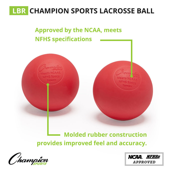 NCAA/NFHS Lacrosse Ball - Dozen