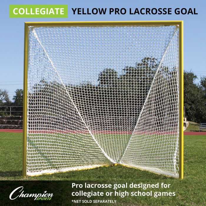 Pro Collegiate Lacrosse Goal (Yellow)