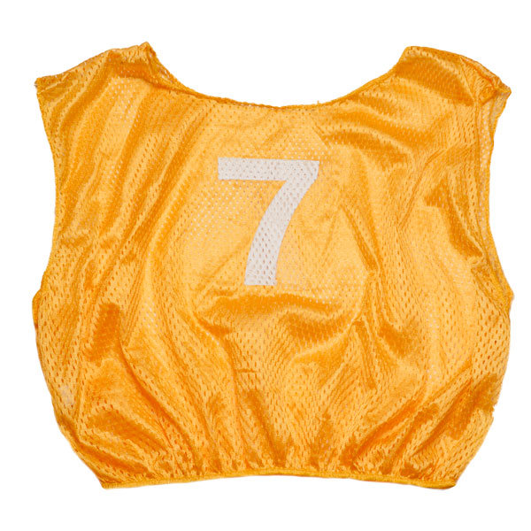 Youth Numbered Nylon Micro Mesh Scrimmage Vests