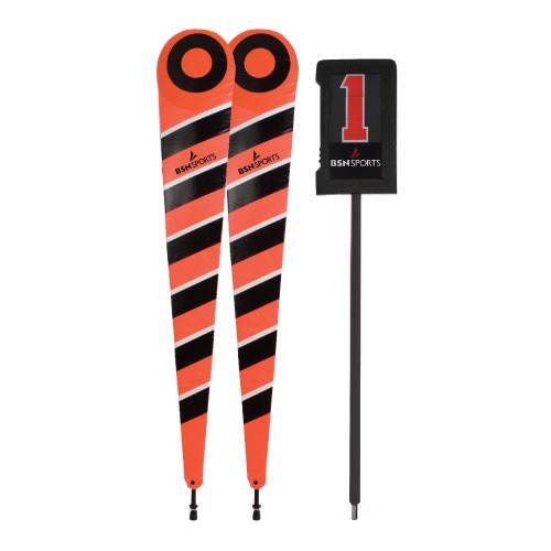 gear up sports Football Down Indicator & Diagonal Chain Set by BSN Sports