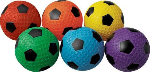 Dimple Soccer Balls - Set of 6 | PE Equipment & Games | Gear Up Sports