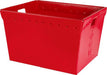Small Plastic Nesting Storage Tote (Red, White, or Blue) | PE Equipment & Games | Gear Up Sports