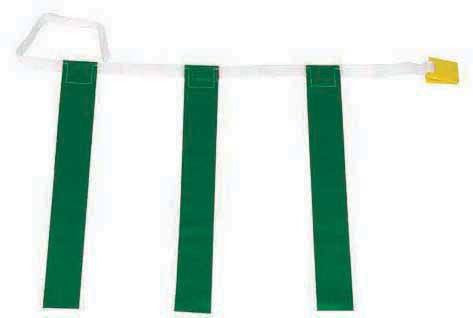 Three-Flag Belts (Pack of 12) | PE Equipment & Games | Gear Up Sports