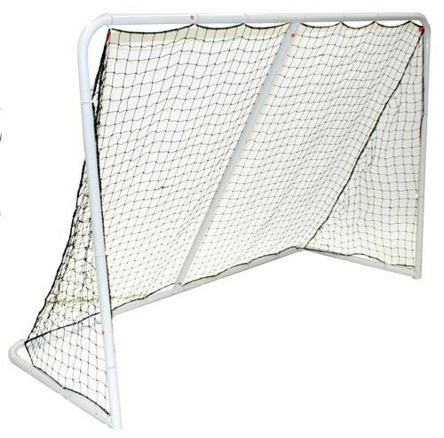 72" Steel Fold Up Soccer Goal | Stakes & Net Included