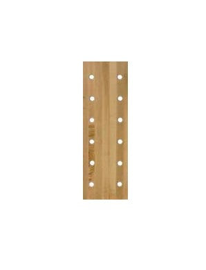 12-Hole Maple Pegboard | 12" x 36" | Made in the USA