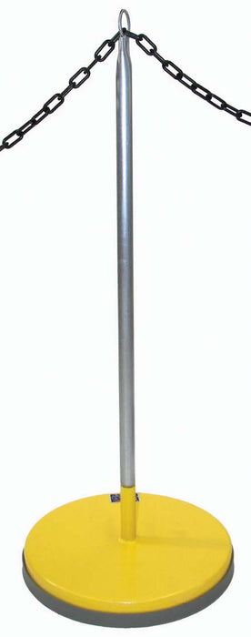Portable Rope Post | Made of 12 Gauge Steel | 36" High x 1" Diameter
