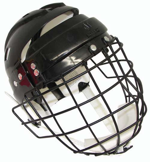 Hockey Helmet w/ Wire Face Cage (Junior or Senior Size) | PE Equipment & Games | Gear Up Sports