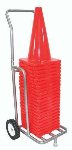 Single Cone Cart (Holds 12" & 18" Cones) | PE Equipment & Games | Gear Up Sports