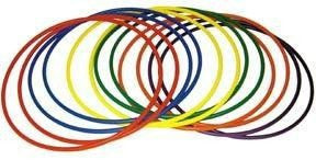 Pack of 12 Deluxe Colored Hoops (24", 30", or 36" Options) | PE Equipment & Games | Gear Up Sports