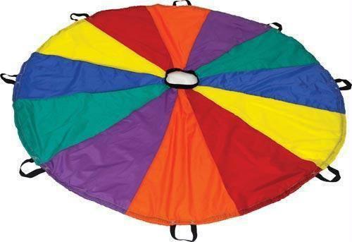 Deluxe Parachute (6', 12', 20', 24', 30', 35', 45' Options) | PE Equipment & Games | Gear Up Sports