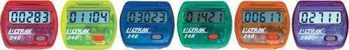 Colored Step Pedometers (Set of 6) | PE Equipment & Games | Gear Up Sports