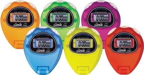 Ultrak 320 Economy Timers (Set of 6 Colors) | PE Equipment & Games | Gear Up Sports