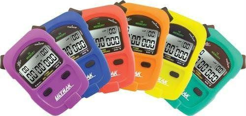 Ultrak 460 16 Memory Timers (Set of 6 Colors) | PE Equipment & Games | Gear Up Sports