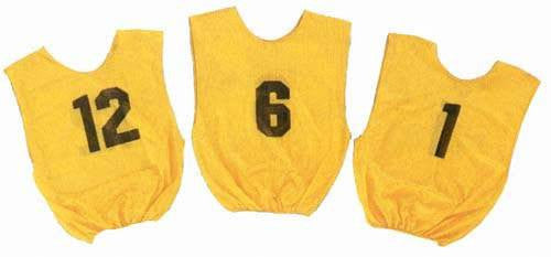 Youth Numbered Scrimmage Vests | PE Equipment & Games | Gear Up Sports