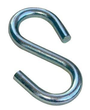 One Dozen Large End S-Hooks (Various Sizes) | PE Equipment & Games | Gear Up Sports