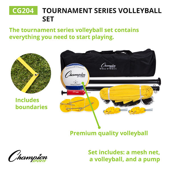 Champion Sports Tournament Series Volleyball Set