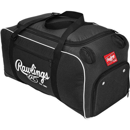 Rawlings Covert Baseball/Softball Duffle Bag Black - Gear Up Sports