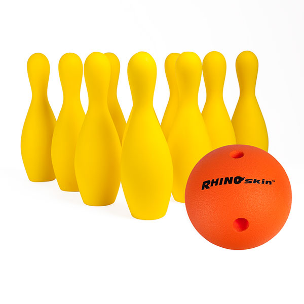 Foam Bowling Pin Set | Includes Ball & Storage Bag
