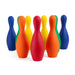 Colored Foam Bowling Pin Set - Indoor or Outdoor