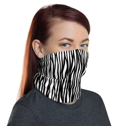 Zebra Neck Gaiter Mask Bandana