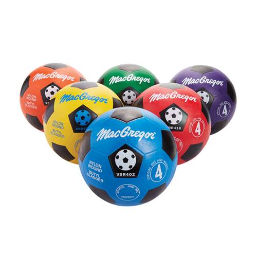 MacGregor Multicolor Soccerballs - Set of 6