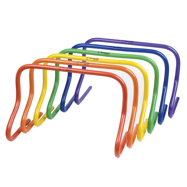 12in Champion Sports Colored Speed Hurdle Set of 6