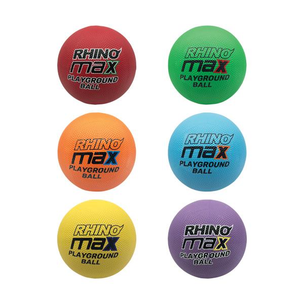 8.5 Rhino Max Playground Ball Set of 6