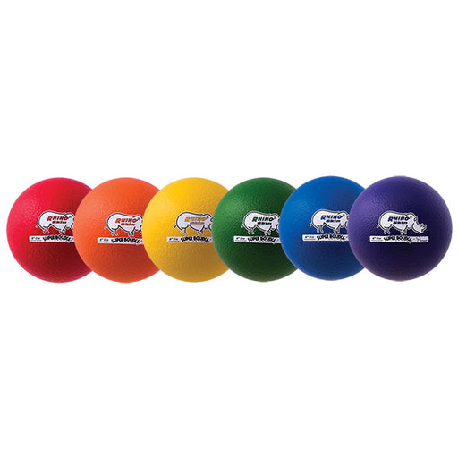 Rhino Skin 6.3" High Bounce Playgound Balls (Set of 6)