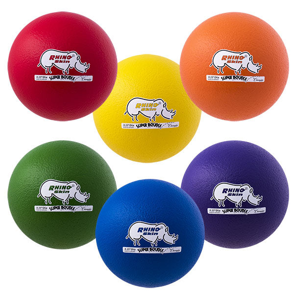 Rhino Skin 8.5" Super Bounce Special Balls (Set of 6)