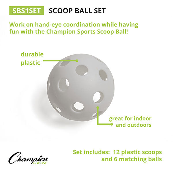 Air Scoop Ball Set - 12 Scoops