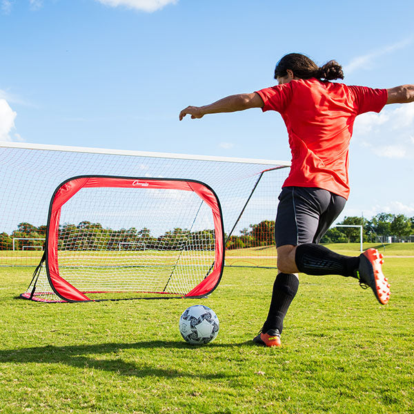 Champion Sports Popup Soccer Goals | Two Sizes Available | Set of 2