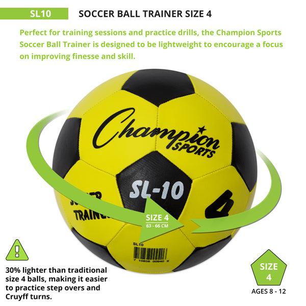 Soft Trainer Soccer Balls | Size 4