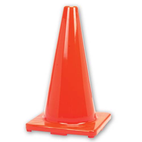 PVC Plastic Orange Game Cones