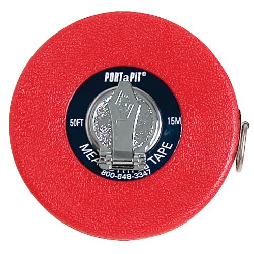 Champion Sports 50 FT Closed Reel Measuring Tape